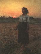 Jules Breton The Song of the Lark oil painting on canvas